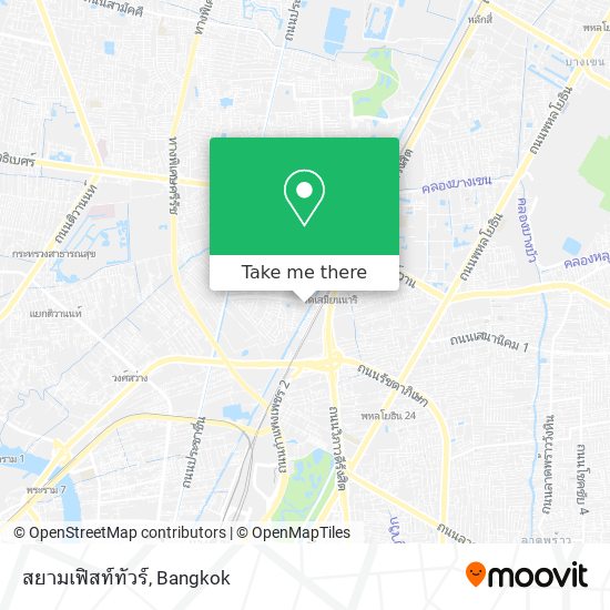 สยามเฟิสท์ทัวร์ map