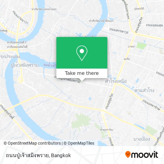 ถนนปู่เจ้าสมิงพราย map