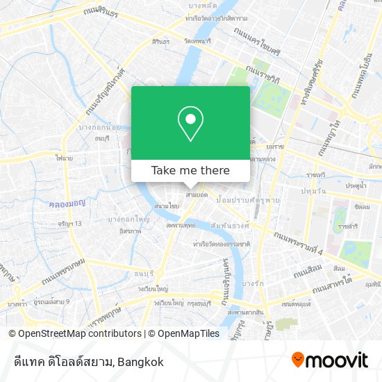 ดีแทค ดิโอลด์สยาม map