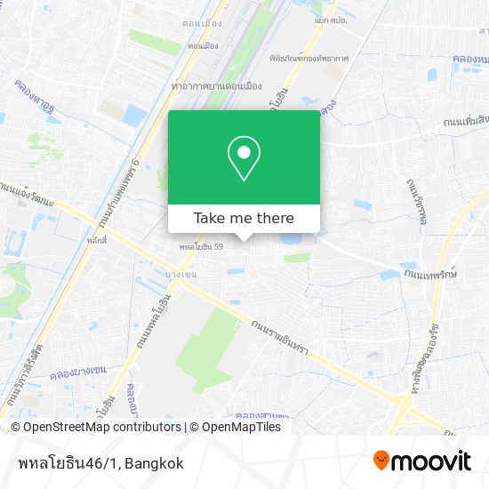 พหลโยธิน46/1 map