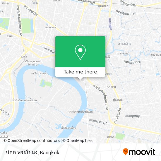 ปตท.พระโขนง map