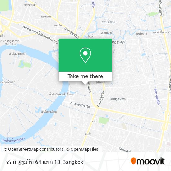 ซอย สุขุมวิท 64 แยก 10 map
