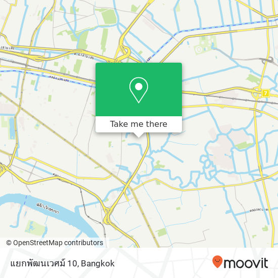 แยกพัฒนเวศม์​ 10 map