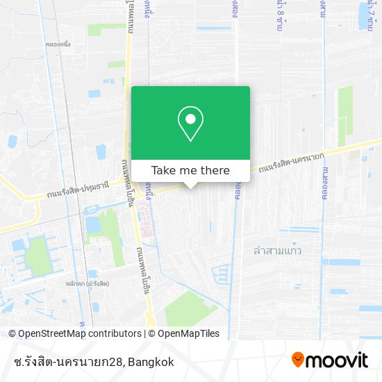 ซ.รังสิต-นครนายก28 map