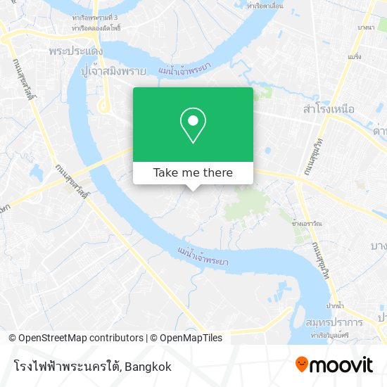 โรงไฟฟ้าพระนครใต้ map