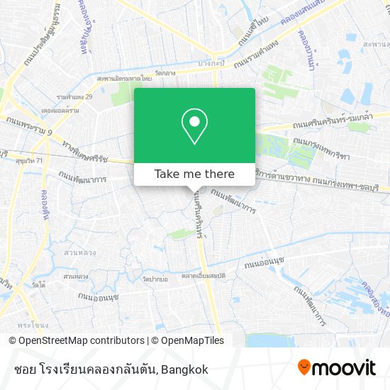 ซอย โรงเรียนคลองกลันตัน map