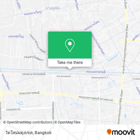 วัดใหม่ผดุงเขต map