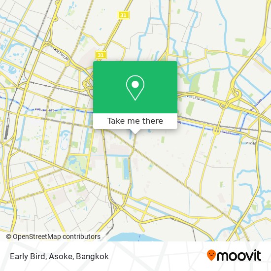 Early Bird, Asoke map