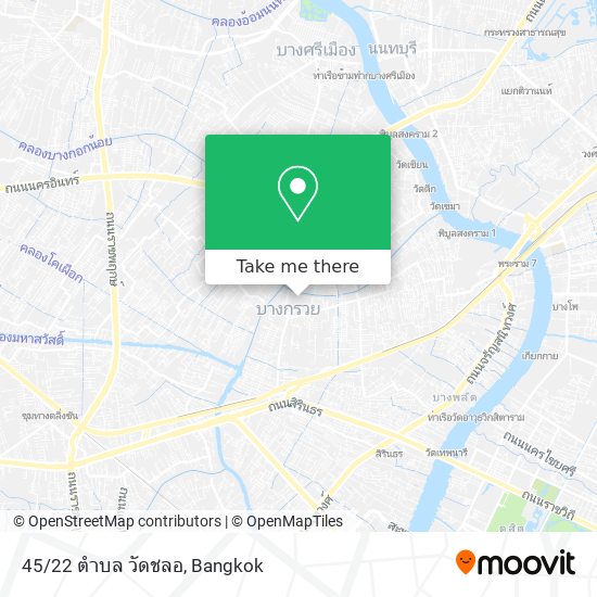45/22 ตำบล วัดชลอ map