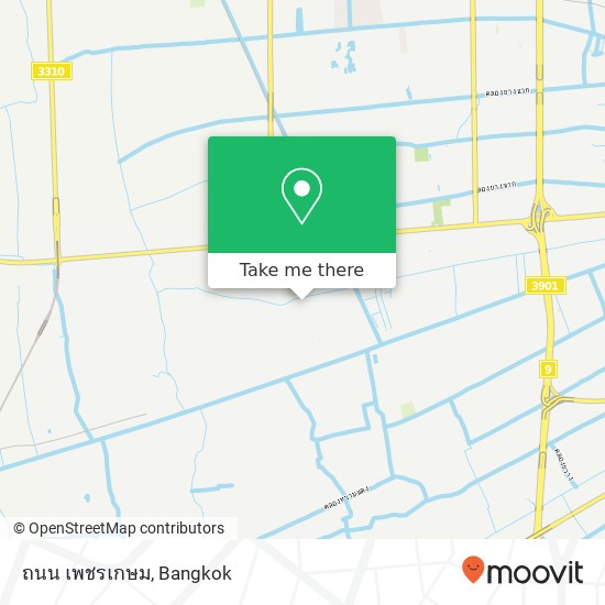 ถนน เพชรเกษม map