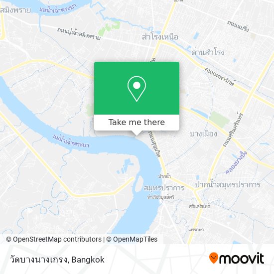 วัดบางนางเกรง map