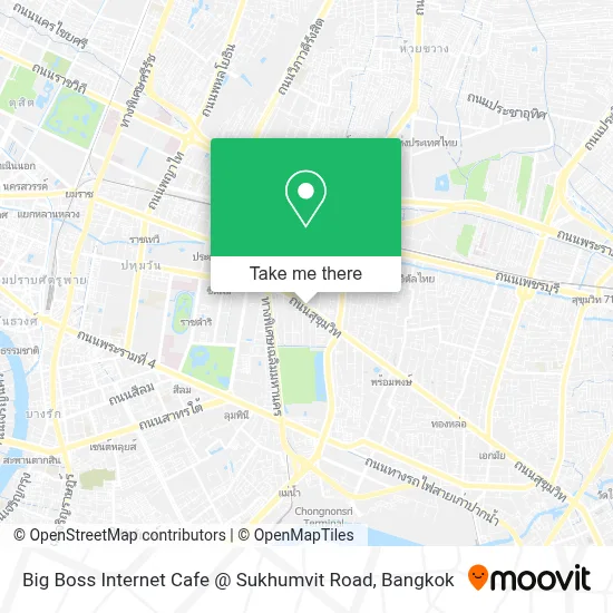 Big Boss Internet Cafe @ Sukhumvit Road map