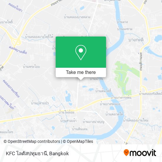 KFC โลตัสปทุมธานี map