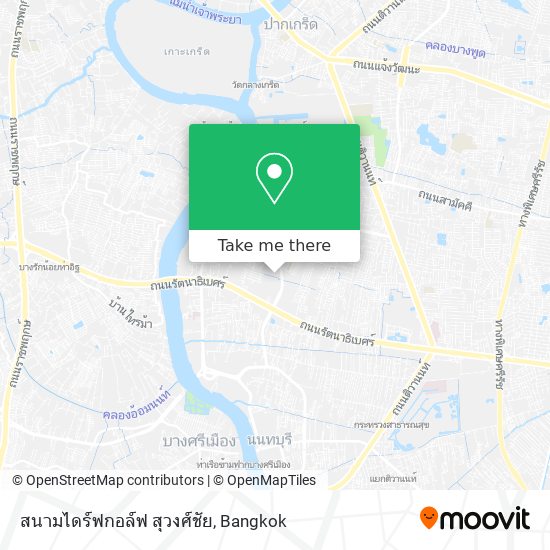 สนามไดร์ฟกอล์ฟ สุวงศ์ชัย map