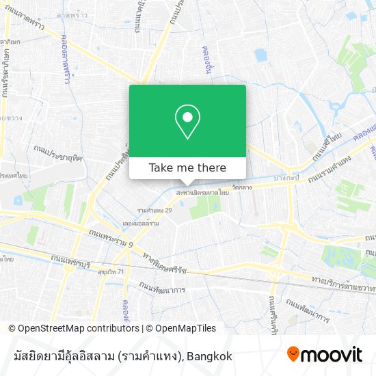 มัสยิดยามีอุ้ลอิสลาม (รามคำแหง) map