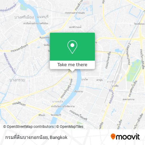 กรมที่ดินบางกอกน้อย map