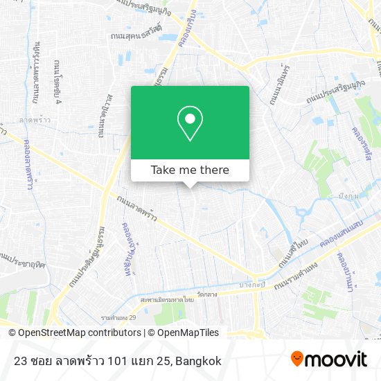 23 ซอย ลาดพร้าว 101 แยก 25 map