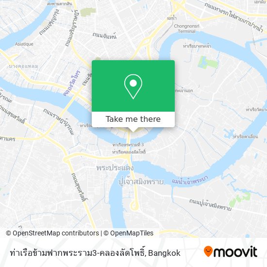 ท่าเรือข้ามฟากพระราม3-คลองลัดโพธิ์ map