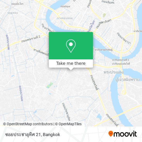 ซอยประชาอุทิศ 21 map