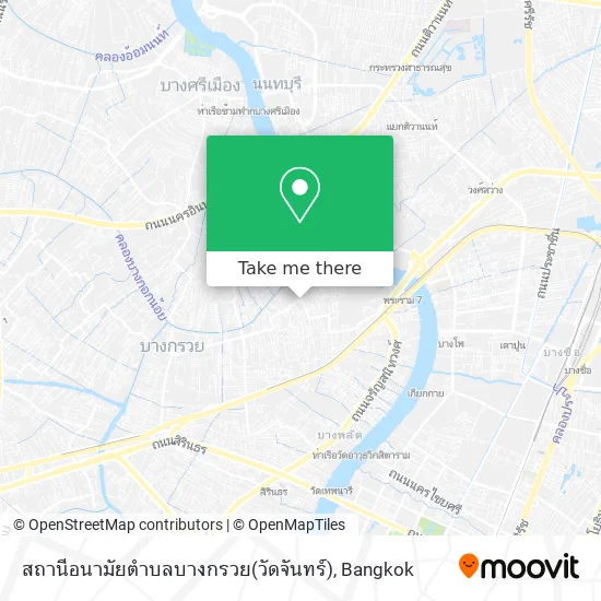 สถานีอนามัยตำบลบางกรวย(วัดจันทร์) map