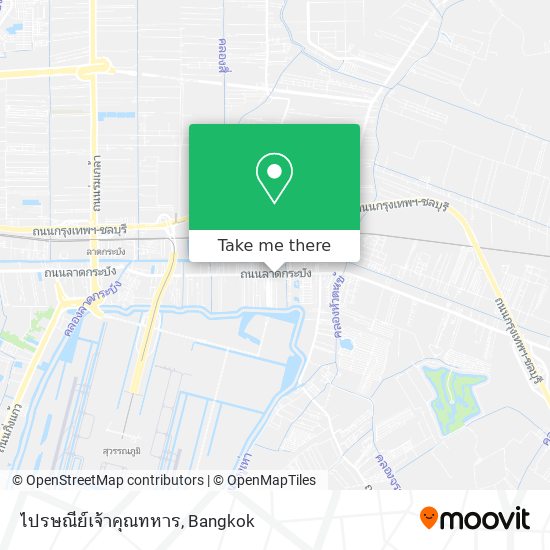 ไปรษณีย์เจ้าคุณทหาร map