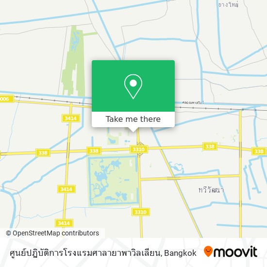 ศูนย์ปฏิบัติการโรงแรมศาลายาพาวิลเลียน map