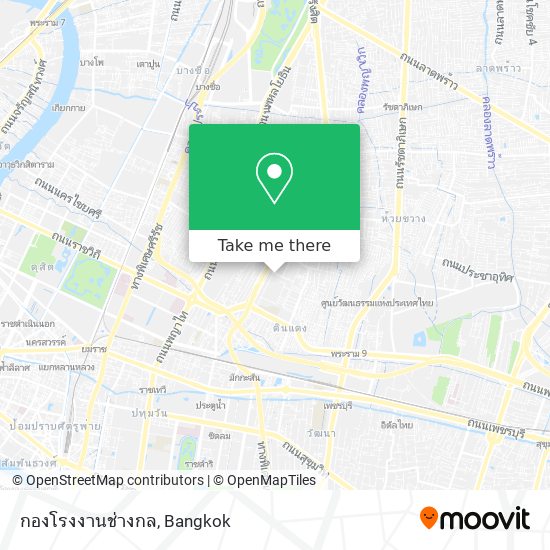 กองโรงงานช่างกล map