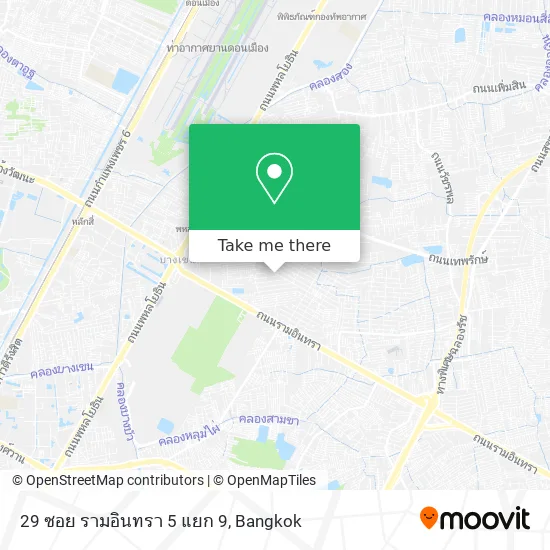 29 ซอย รามอินทรา 5 แยก 9 map