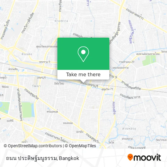 ถนน ประดิษฐ์มนูธรรม map