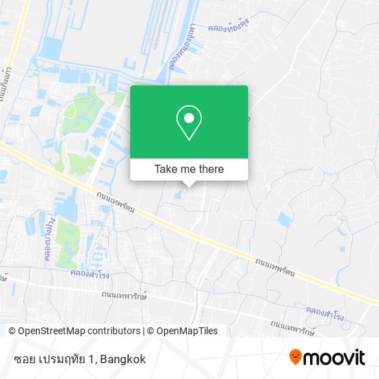 ซอย เปรมฤทัย 1 map