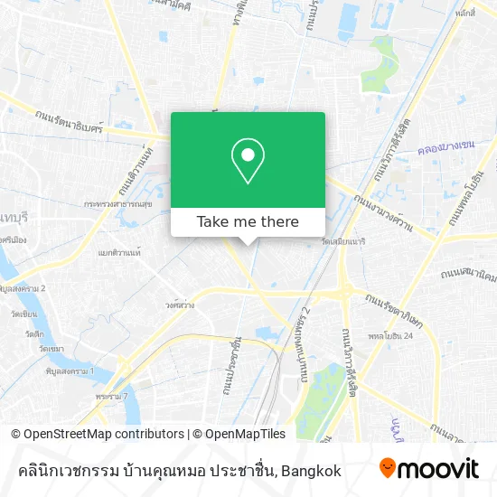 คลินิกเวชกรรม บ้านคุณหมอ ประชาชื่น map