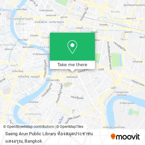 Saeng Arun Public Library ห้องสมุดประชาชนแสงอรุณ map
