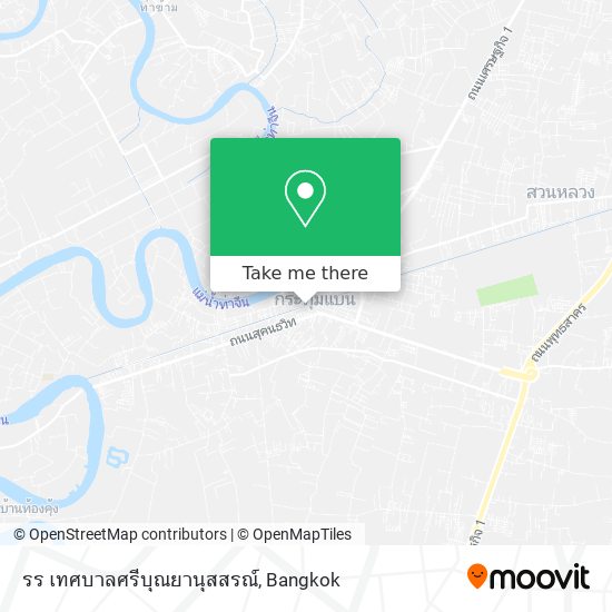 รร เทศบาลศรีบุณยานุสสรณ์ map