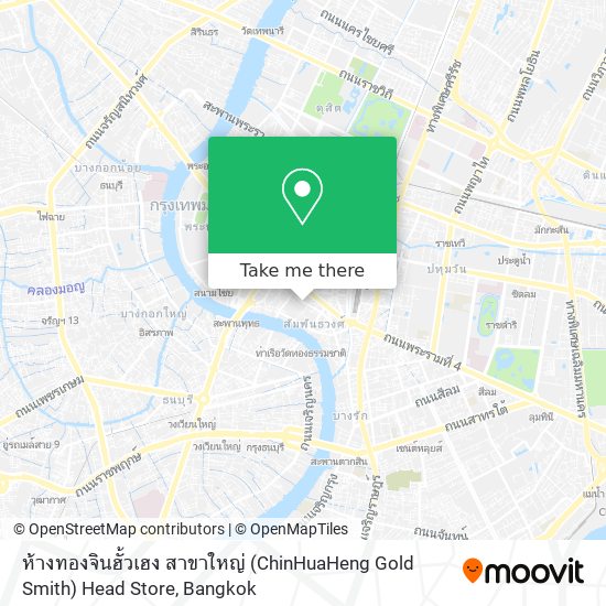 ห้างทองจินฮั้วเฮง สาขาใหญ่ (ChinHuaHeng Gold Smith) Head Store map
