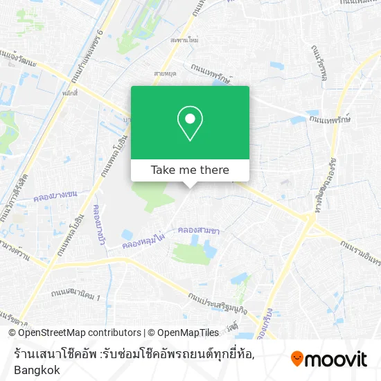 ร้านเสนาโช๊คอัพ :รับซ่อมโช๊คอัพรถยนต์ทุกยี่ห้อ map