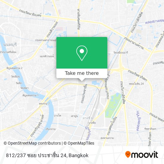 812/237 ซอย ประชาชื่น 24 map