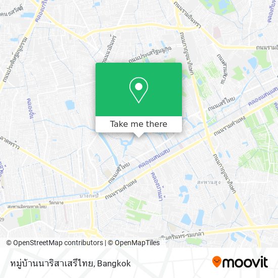 หมู่บ้านนาริสาเสรีไทย map