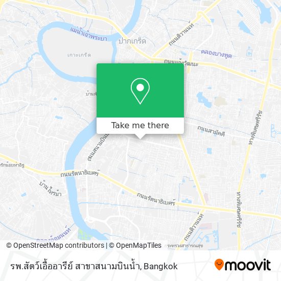 รพ.สัตว์เอื้ออารีย์ สาขาสนามบินน้ำ map