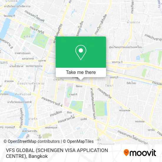 VFS GLOBAL (SCHENGEN VISA APPLICATION CENTRE) map