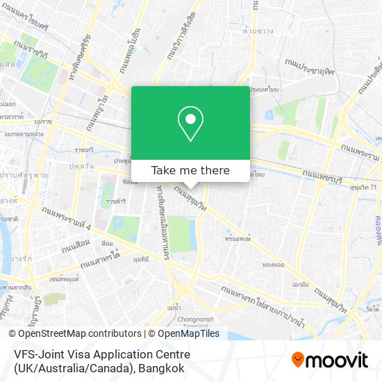VFS-Joint Visa Application Centre (UK / Australia / Canada) map
