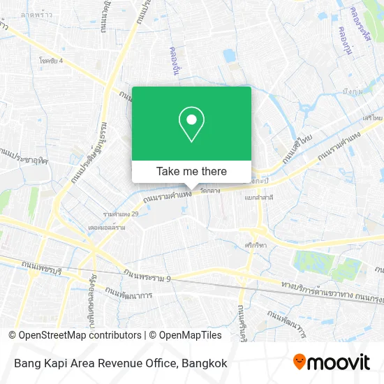 How to Get to Bang Kapi Area Revenue Office in Bang Kapi by Bus, Metro ...
