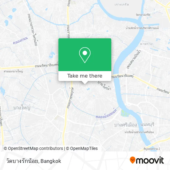วัดบางรักน้อย map