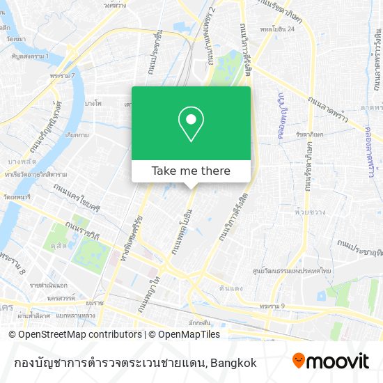 กองบัญชาการตำรวจตระเวนชายแดน map