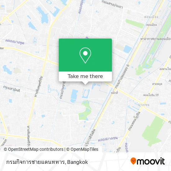 กรมกิจการชายแดนทหาร map