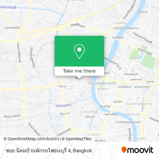 ซอย นิคมบ้านพักรถไฟธนบุรี 4 map