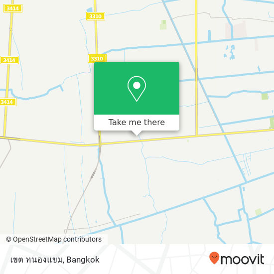 เขต หนองแขม map