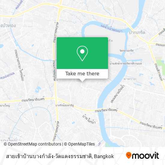 สายเข้าบ้านบางกำลัง-วัดแดงธรรมชาติ map