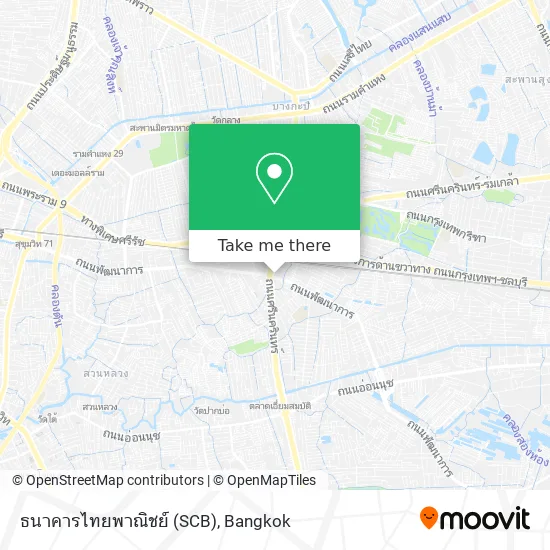ธนาคารไทยพาณิชย์ (SCB) map