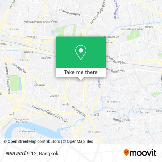 ซอยเอกมัย 12 map