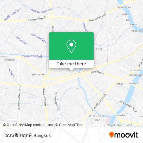ถนนชัยพฤกษ์ map